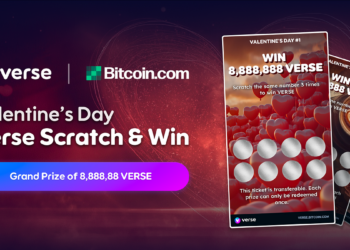💓Valentines Scratch & Win Campaign Is Live with a Grand Prize of 8,888,888 VERSE (~$1,400) | by Bitcoin.com | Feb, 2025