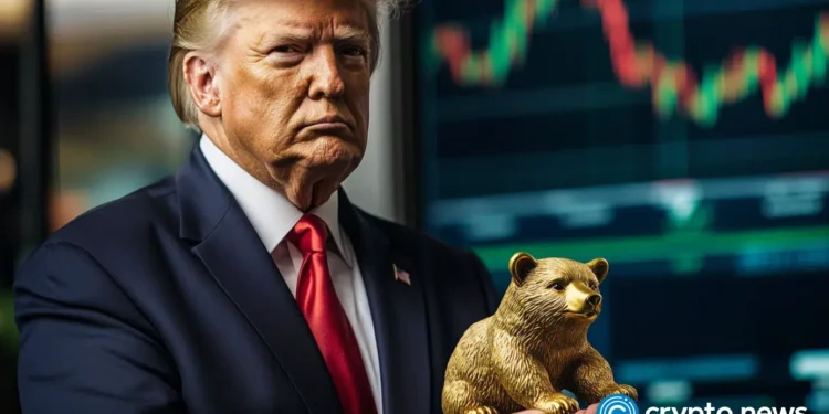 Trump Derangement Syndrome crypto falls 20% amidst stock market crash