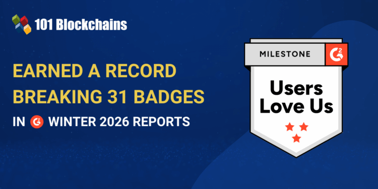 101 Blockchains Recognized in G2 Winter 2026 Reports