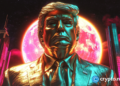 Trump MAGA statue has strange crypto backstory