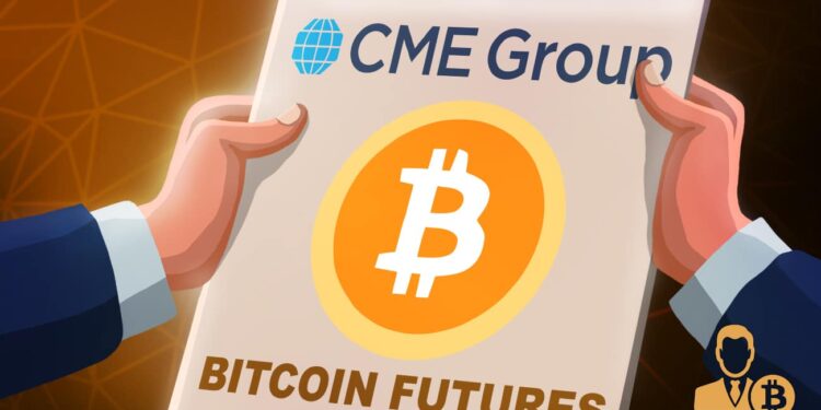 Bitcoin futures hit a 14-month low on CME today