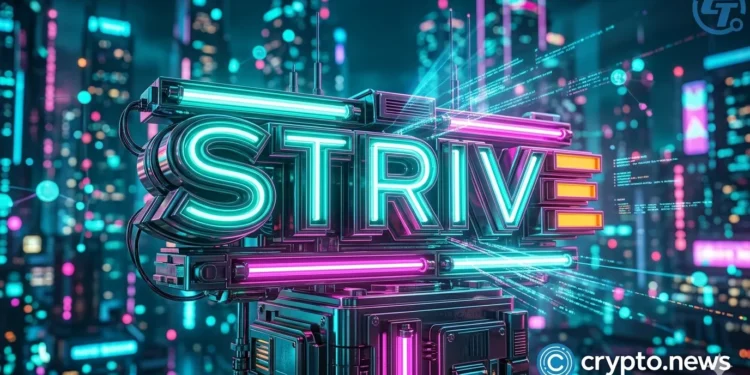 Strive’s Bitcoin buying spree crosses a rare daily supply line