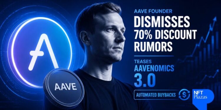 Aave Founder Kulechov Dismisses Rumors of Selling AAVE at a 70% Discount, Teases Aavenomics 3.0