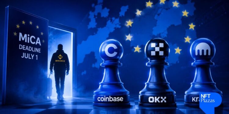 Coinbase and OKX Chase Binance Users as MiCA Deadline Bites
