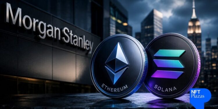 Morgan Stanley Sets 0.14% Fees for Ethereum and Solana ETFs, Undercutting All US Rivals