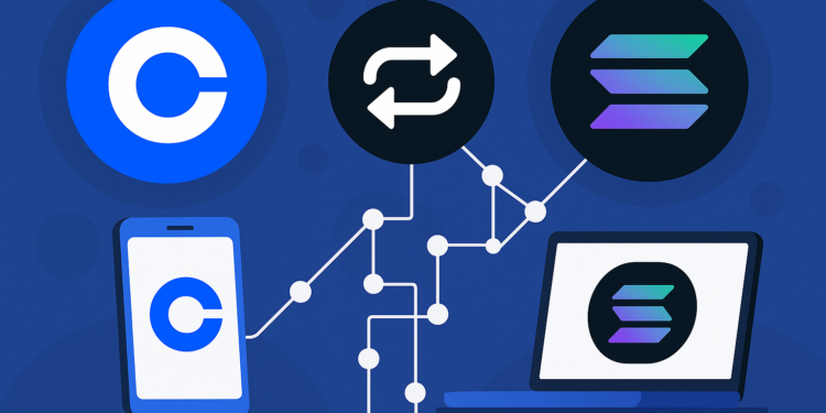 Coinbase expands Solana trading access with integrated on chain swaps