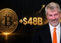 Strategy’s Bitcoin and Cash Reserves Exceed Debt by $48B, Saylor Says