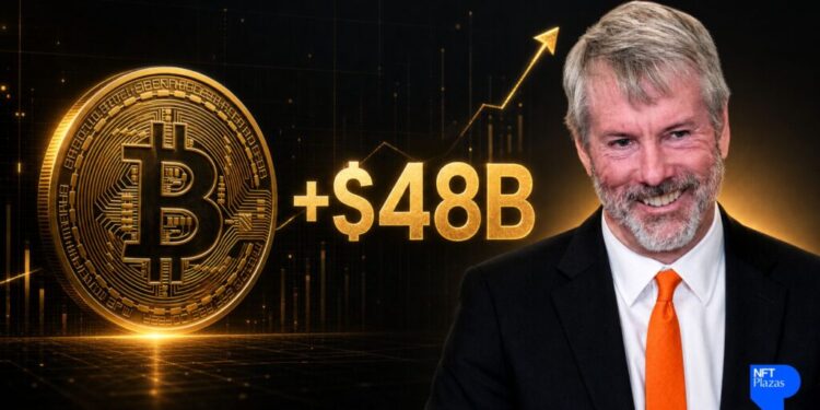 Strategy’s Bitcoin and Cash Reserves Exceed Debt by $48B, Saylor Says