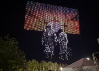 I Found Jesus at a Drone Show