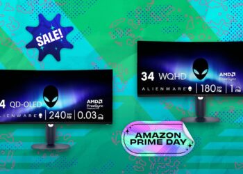 Alienware gaming monitors are down to record-low prices on Prime Day — last chance to upgrade for less