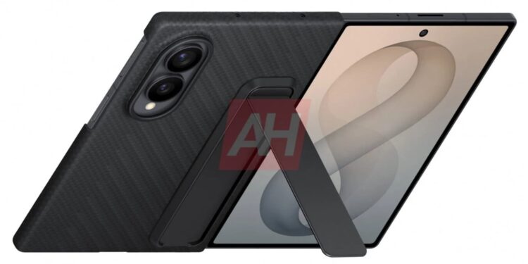 Samsungs new wide foldable phone revealed in leaked images
