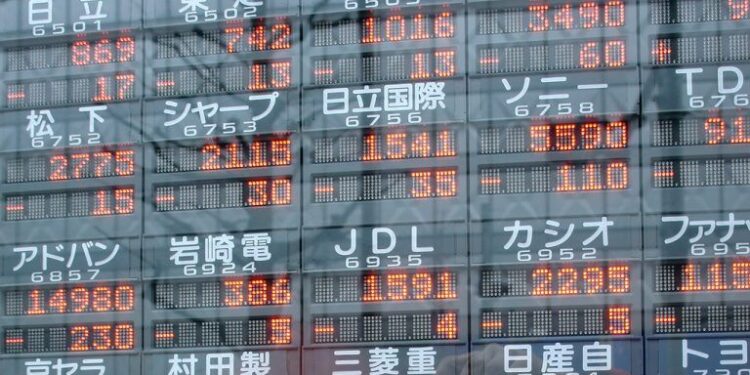 Japan’s Nikkei Poised for 36% Quarterly Surge, Its Biggest Since 1965