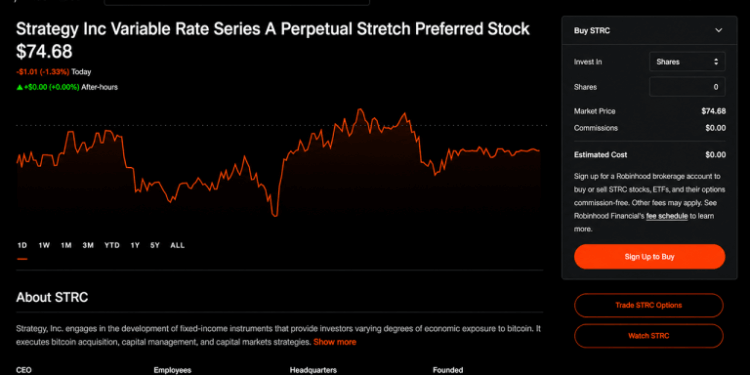 Polymarket Traders Wager on Strategy’s STRC Reclaiming Par as Critics Call It a ‘Junk Bond’