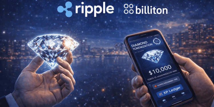 Ripple Enables $280M Diamond Tokenization on the XRPL with Billiton