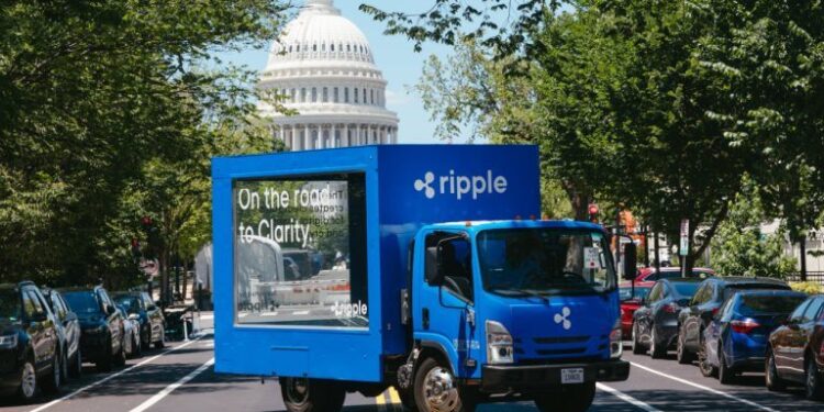 Ripple’s CLARITY Truck Hits Washington as Congress Weighs Crypto Rules