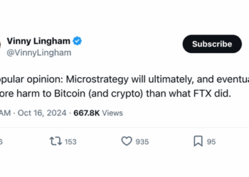 Vinny Lingham Predicted Saylor Would Hurt Bitcoin More Than FTX. Now He’s Explaining Why