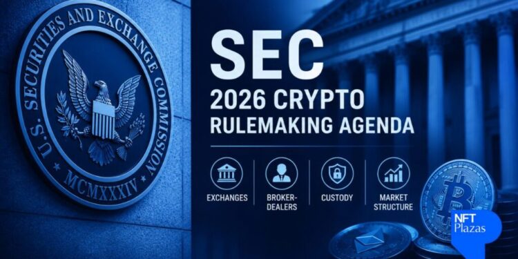 SEC Unveils 2026 Crypto Rulemaking Agenda, Targets Exchanges and Broker-Dealers