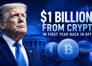 Trump Earned More Than $1 Billion From Crypto in First Year Back in Office