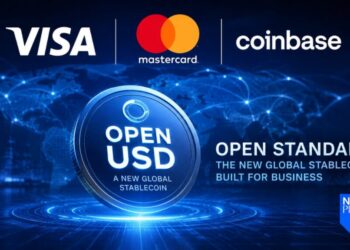 Visa, Mastercard, Coinbase Join 140+ Firms to Launch Open USD Stablecoin Network