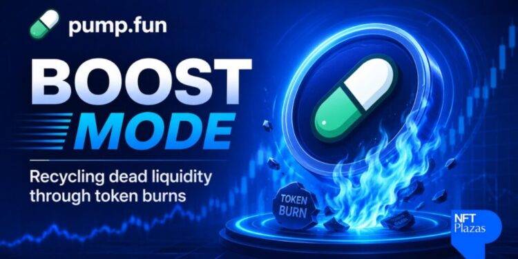 Pump.fun launches BOOST mode to recycle dead liquidity through token burns