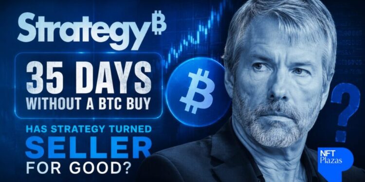 35 Days Without a Saylor Bitcoin Buy: Has Strategy Turned Seller for Good?