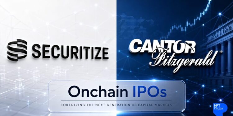 Cantor and Securitize Partner to Bring IPOs On-chain