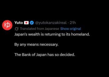‘Japan’s Wealth Is Returning’: Anonymous BOJ Insider Sparks Panic Over Looming Carry Trade Unwind