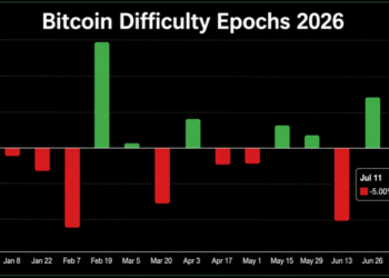 Bitcoin’s 14th Difficulty Reset Slashes Mining Pressure by 6.7 Trillion