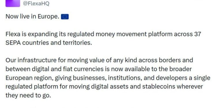 Flexa Expands Crypto Payments Across 37 European Markets