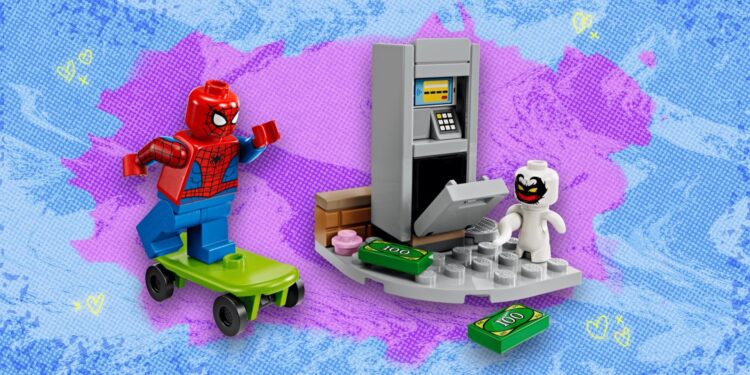 Score a free Lego Spider-Man vs. Anti-Venom set on your next order — how to claim variation