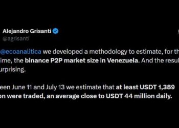 $1.38 Billion in One Month: How Venezuela’s Binance P2P Market Now Rivals Its Oil Exports