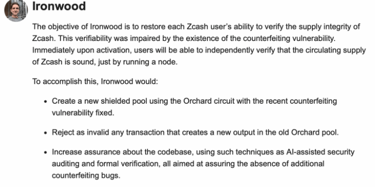 Zcash Price Climbs 13% in a Week as Network Preps Ironwood Upgrade