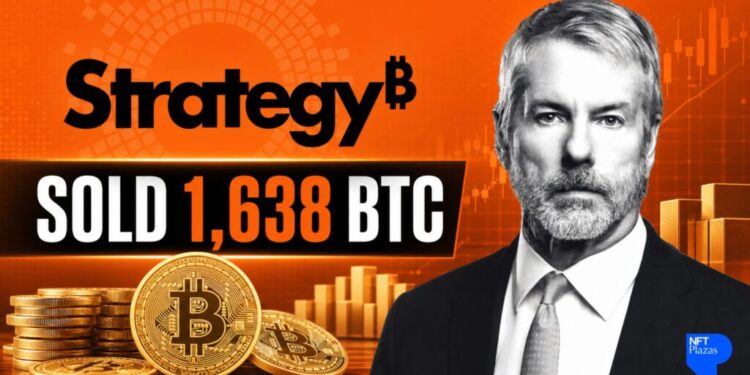 Michael Saylor’s Strategy Sells 1,638 Bitcoin as Cash Reserve Plan Expands
