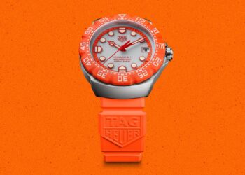 Orange Crush: TAG Heuer Drops a Bright Revamp of the Original Metal F1 Watch