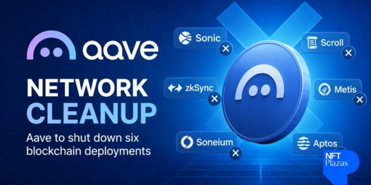 Aave Plans to Shut Down Six Blockchain Deployments in Strategic Network Cleanup