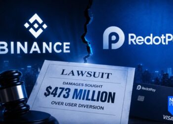 Binance Affiliates Sue RedotPay Founders for $473 Million Over Alleged User Diversion