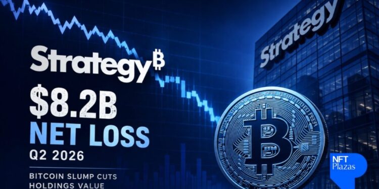 Strategy Posts $8.2 Billion Q2 Net Loss as Bitcoin Slump Cuts Holdings Value