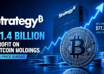Strategy Sits on $1.4 Billion Bitcoin Profit as Bitcoin Surges