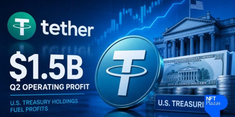 Tether Posts $1.5 Billion Q2 Operating Profit as Treasury Holdings Drive Earnings
