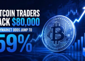 Bitcoin Traders Back $80,000 as Polymarket Odds Jump to 59%
