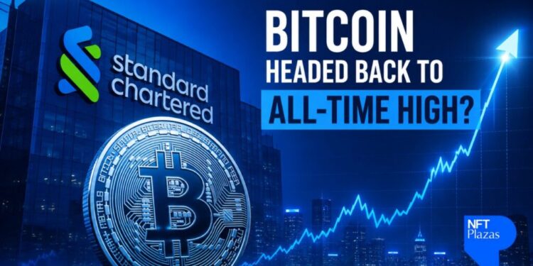 Standard Chartered Forecasts Bitcoin Will Retest All-Time High