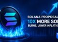 Solana Governance Proposal Could Increase Daily SOL Burns More Than 10-Fold While Reducing Inflation