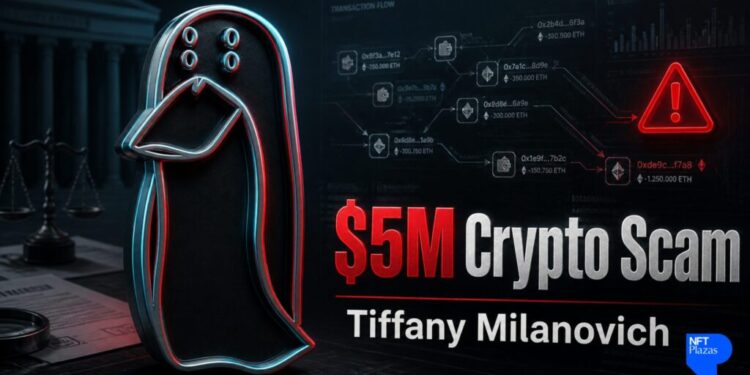 ZachXBT Links Tiffany Milanovich to Alleged $5M Crypto Scam Ring