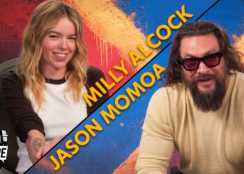 Supergirls Milly Alcock and Jason Momoa weigh in why nice isnt all that super