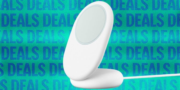 The Google Pixelsnap Charger With Stand Is 50 Percent Off Right Now