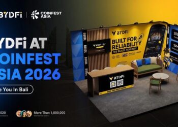 BYDFi Joins Coinfest Asia 2026, Connecting With Institutions, Builders and Traders in Bali