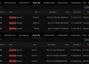 Bitcoin Whale Closes 2-Month Long, Banks $11.6M Profit