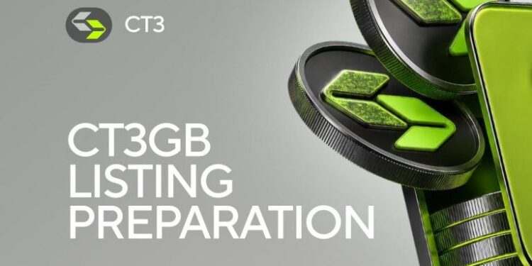 CT3 Begins Preparing its Ecosystem for the Launch of the CT3GB Economy
