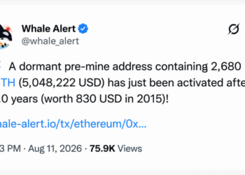 Ethereum’s Oldest Whales Wake up as Millions Leave Deep Storage