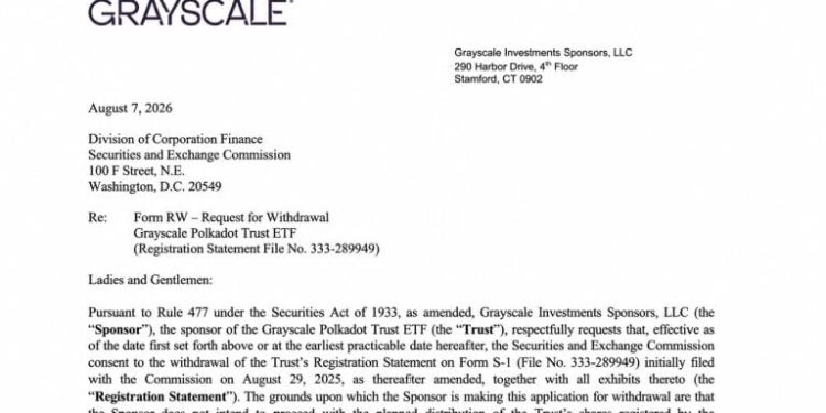 Grayscale Pulls Three Altcoin ETF Filings in Just 190 Seconds